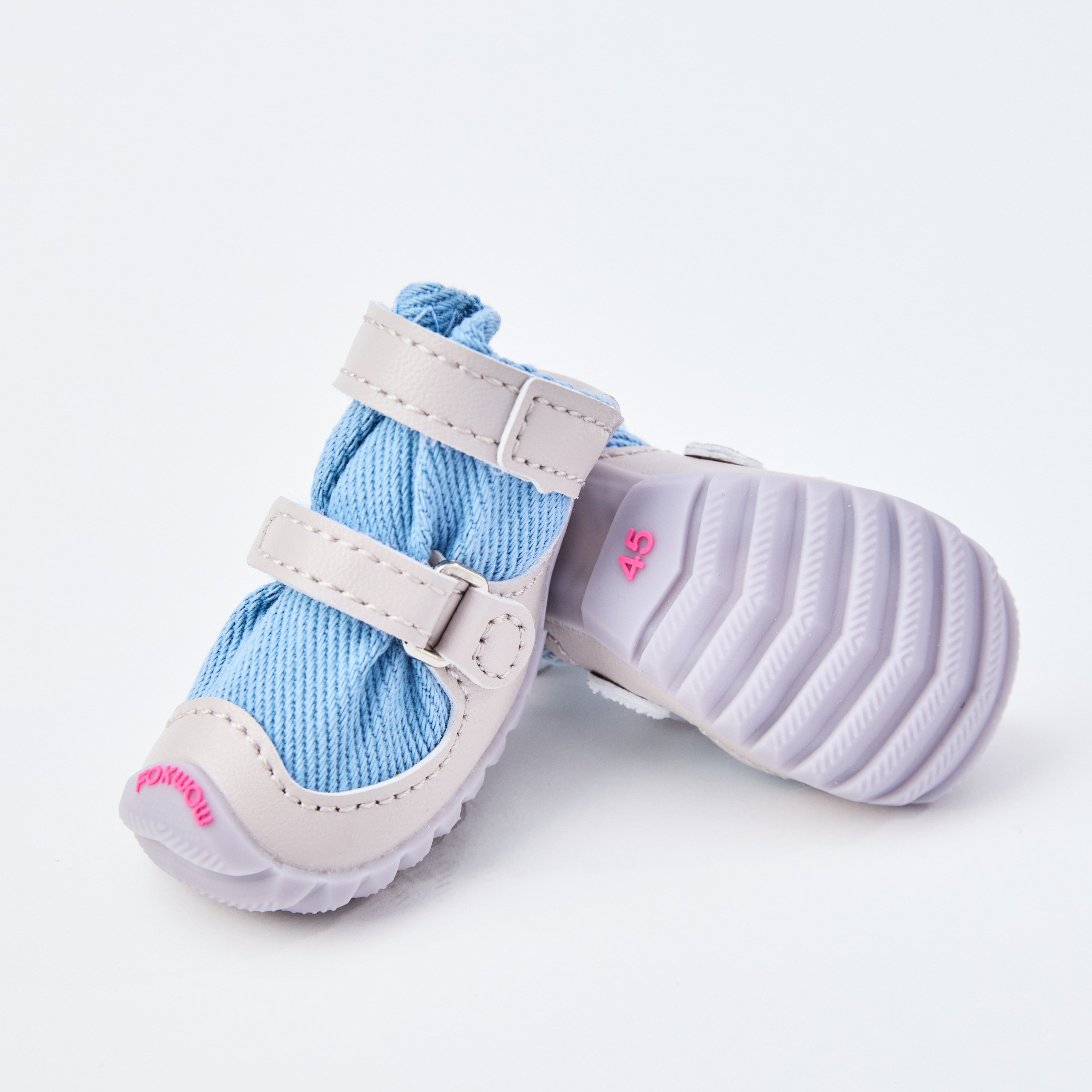 FOKWOW 春秋用ドッグシューズ｜丈夫な布素材・滑り止め