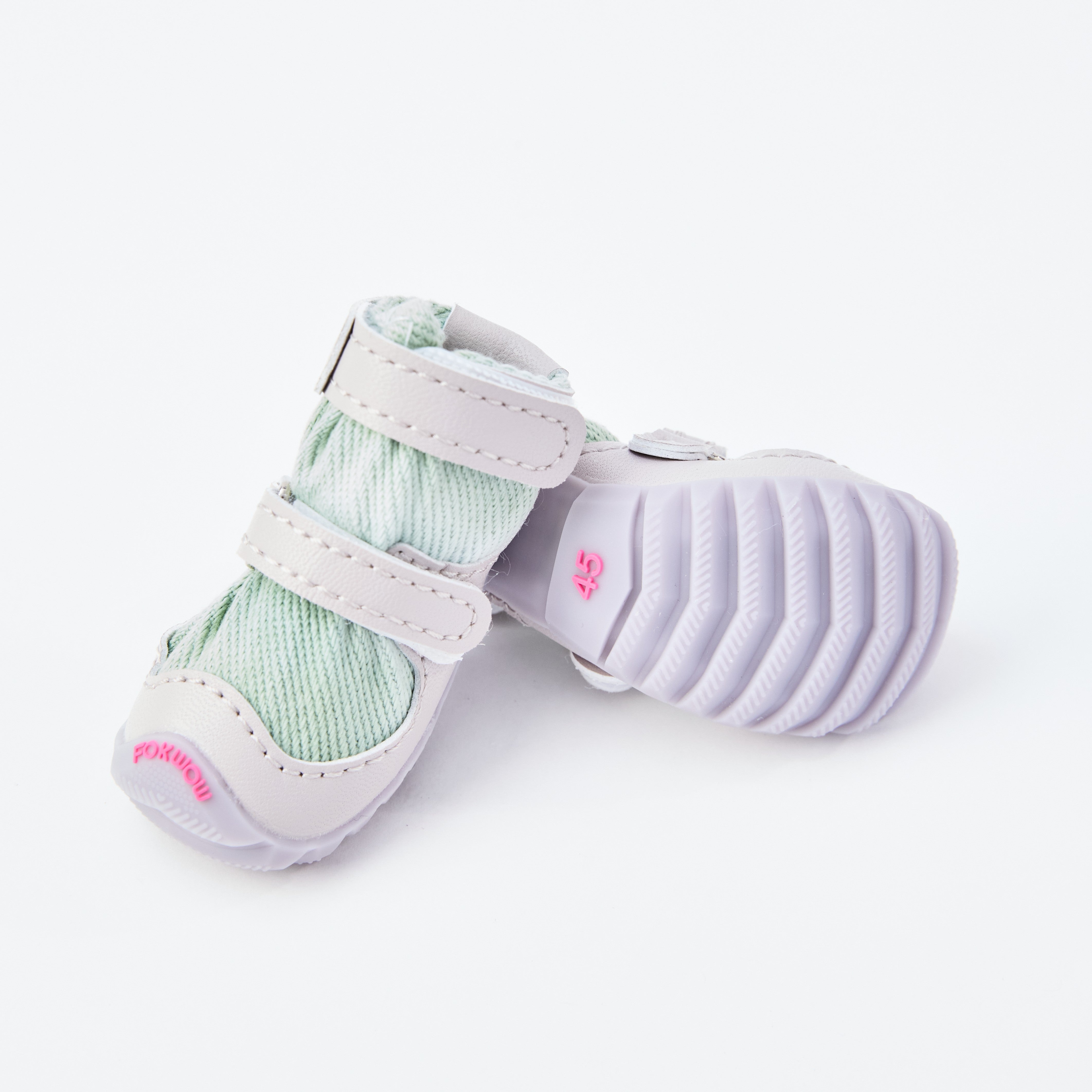 FOKWOW 春秋用ドッグシューズ｜丈夫な布素材・滑り止め