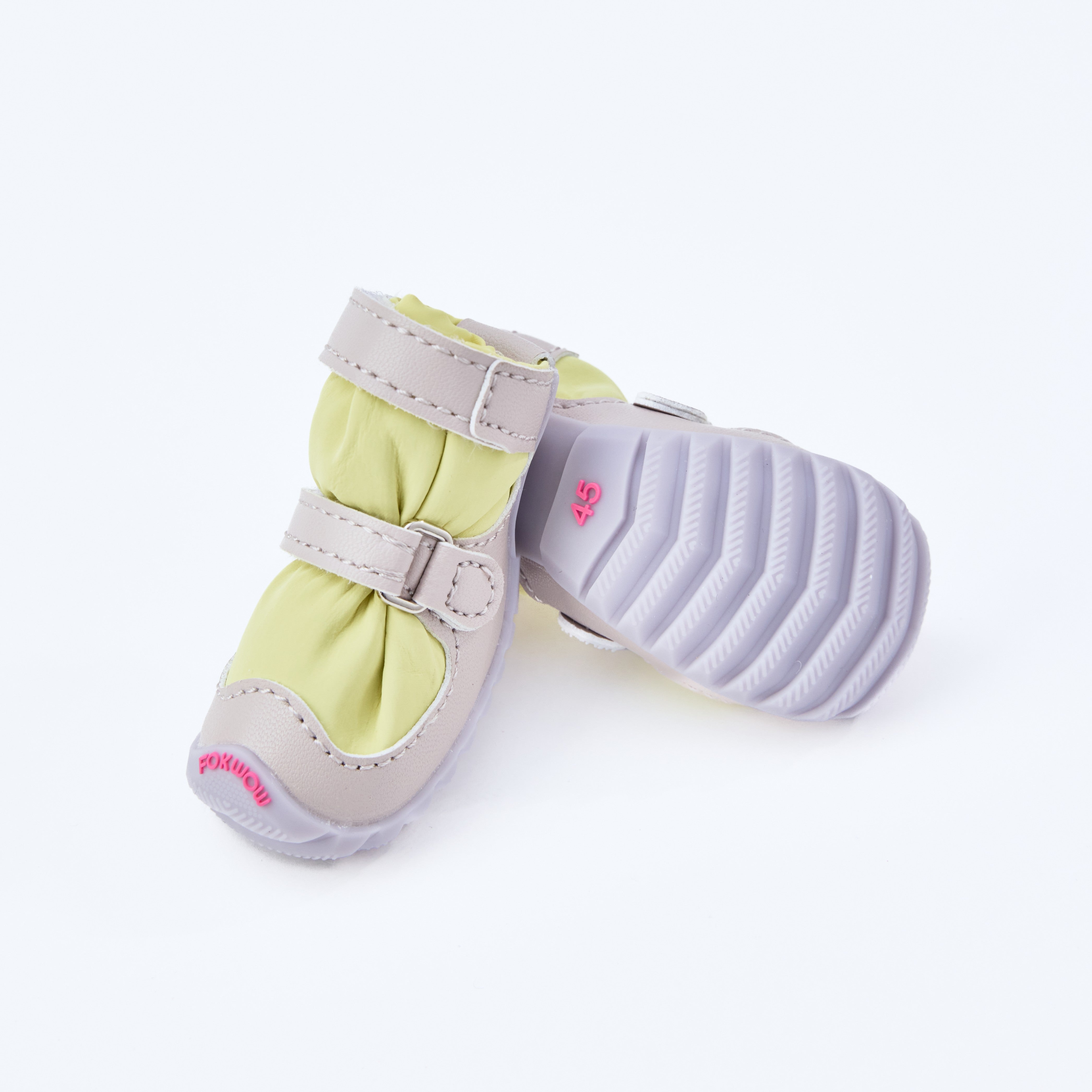 FOKWOW 冬用ドッグシューズ｜裏起毛・柔らか素材・滑り止め