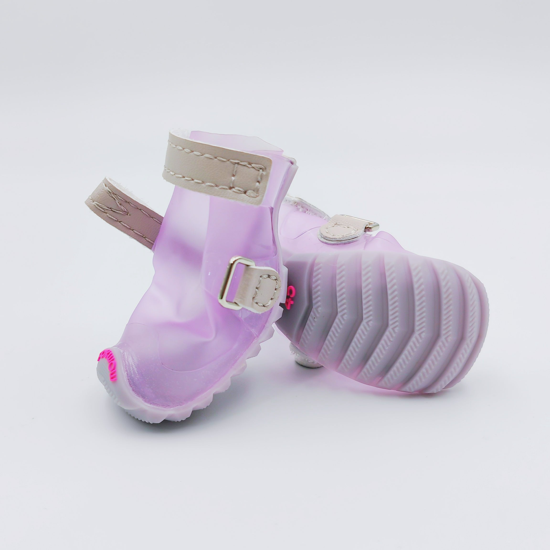 FOKWOW 犬用レインシューズ｜しっかり固定・軽量・耐久PVCソール